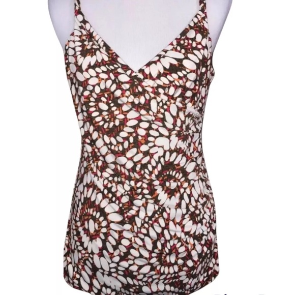 Kenneth Cole New York Tops - Kenneth Cole ruched mock wrap tank top
